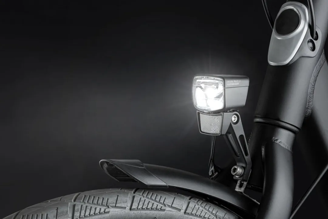 AXA Nxt 60 Steady Dynamo Fietslamp - 60 Lux - Zwart