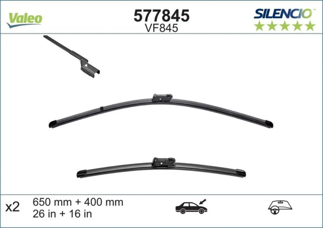 Valeo Silencio X-trm VM 845 Geluidsdemper - Universeel