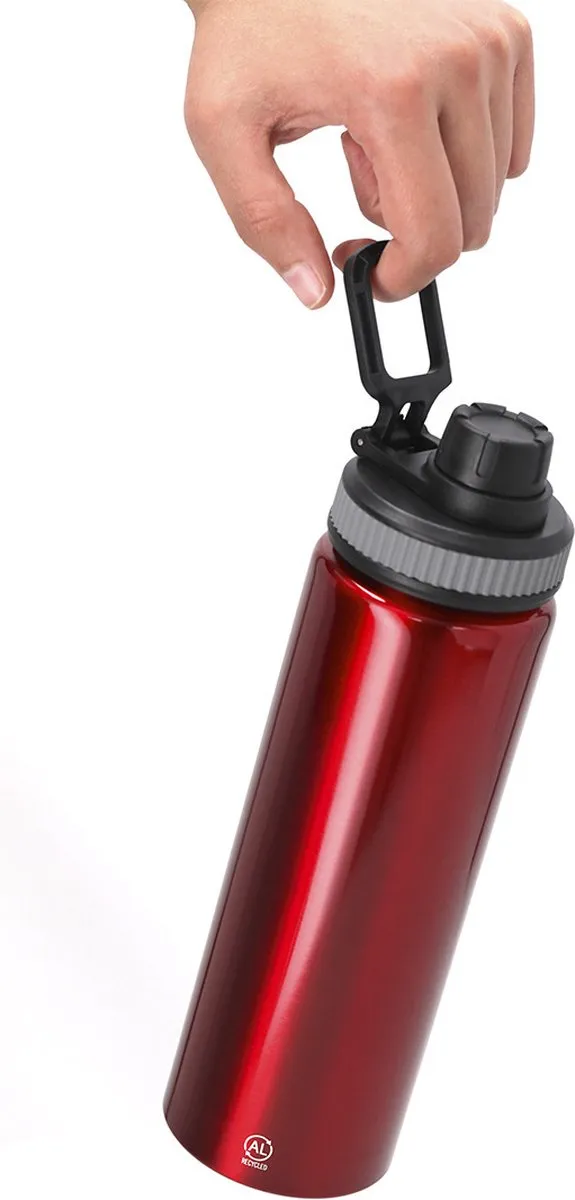 Bellatio Design Fitmaster Waterfles 800ml - Rood