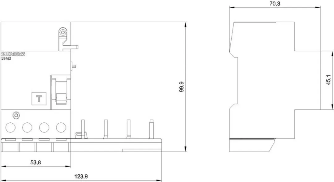Siemens 5SM23426 Aardlekschakelaar 40A 0.03A