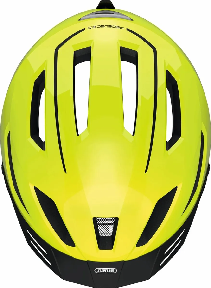 ABUS Pedelec 2.0 Fietshelm M - Fluor geel