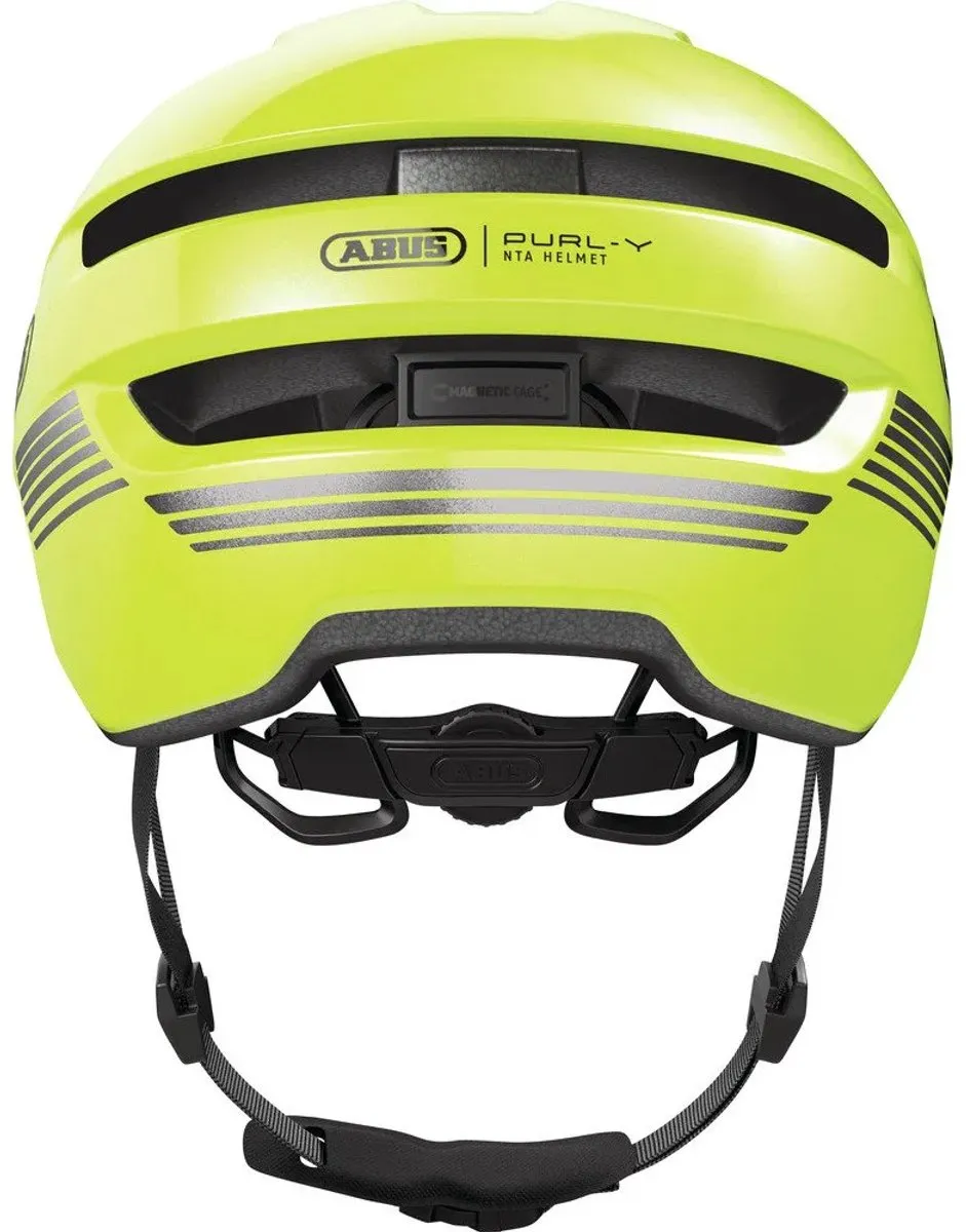 ABUS Purl-Y Helm - Signalyellow - Maat M