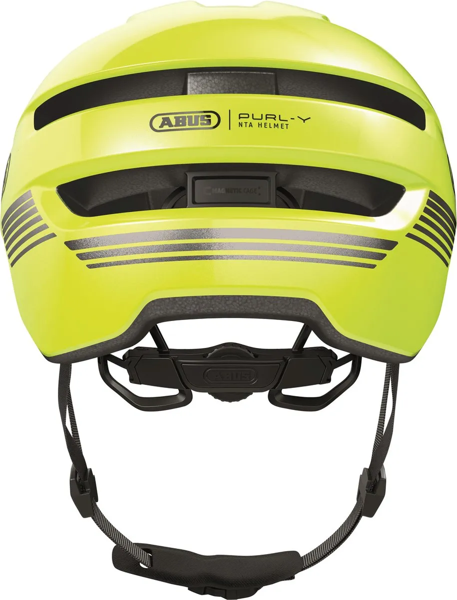 ABUS Purl-Y Helm - Signalyellow - Maat M