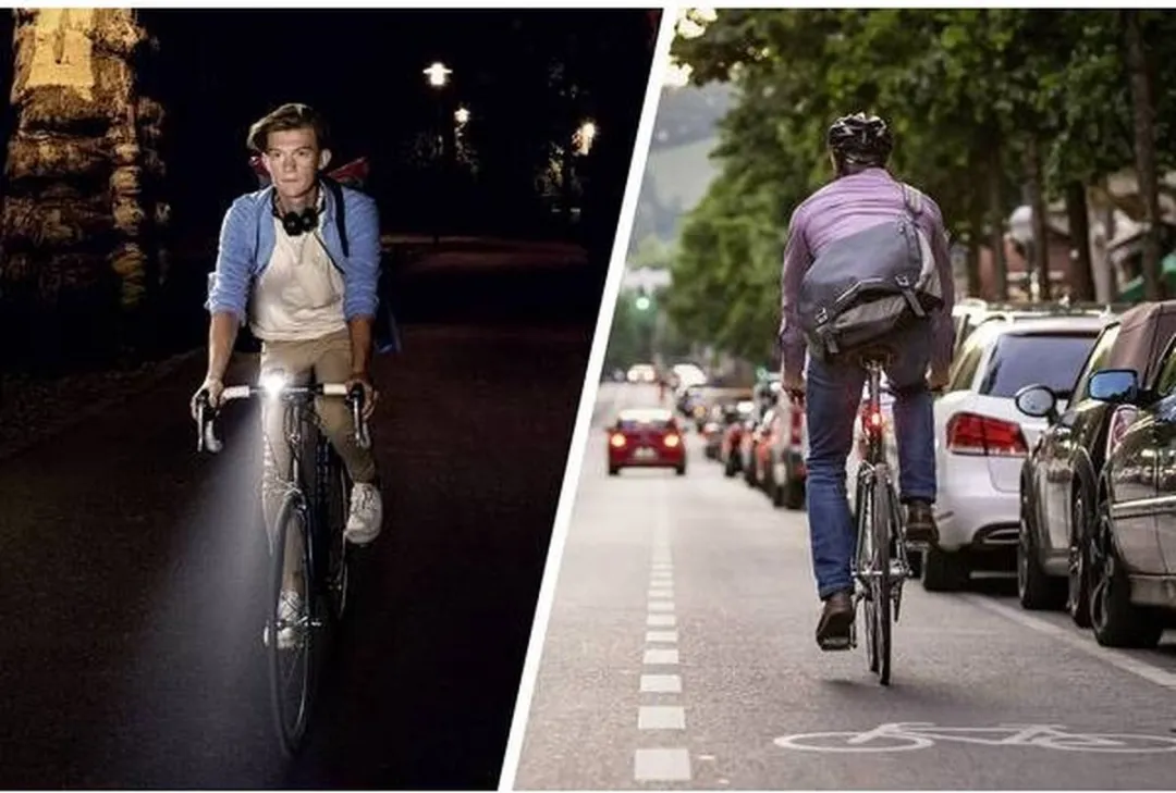 Sigma Aura 35 Fietsverlichtingsset - 35 Lux Zwart