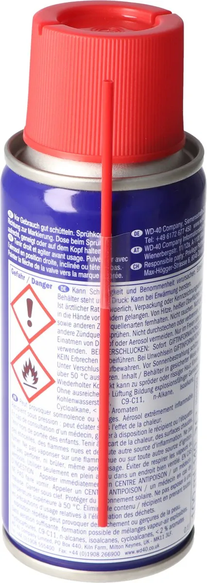 WD-40 Classic Multispray 100ml - Blauw