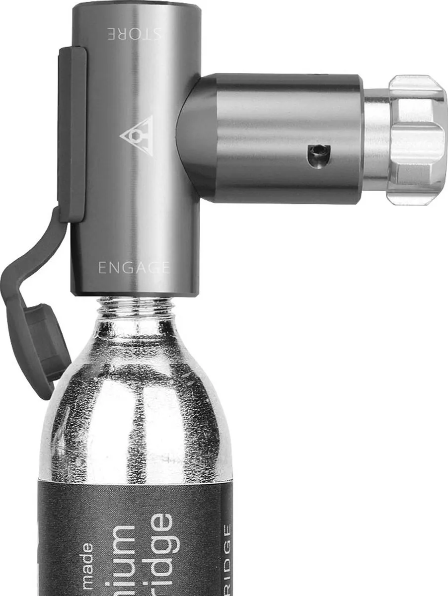 Topeak CO2 Airbooster 15700276 - Fietsbandenpomp - Grijs