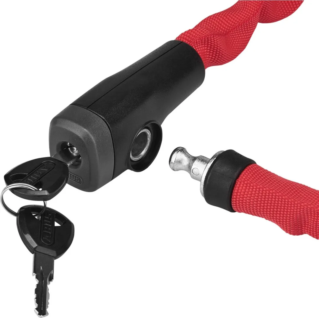 ABUS 5805K/75 Kettingslot - Rood