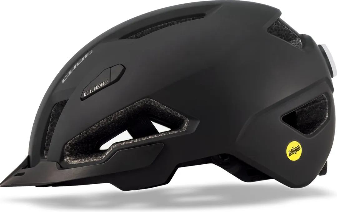 Cube Evoy Hybrid Fietshelm - MIPS - 13 Ventilatiegaten - M - Zwart