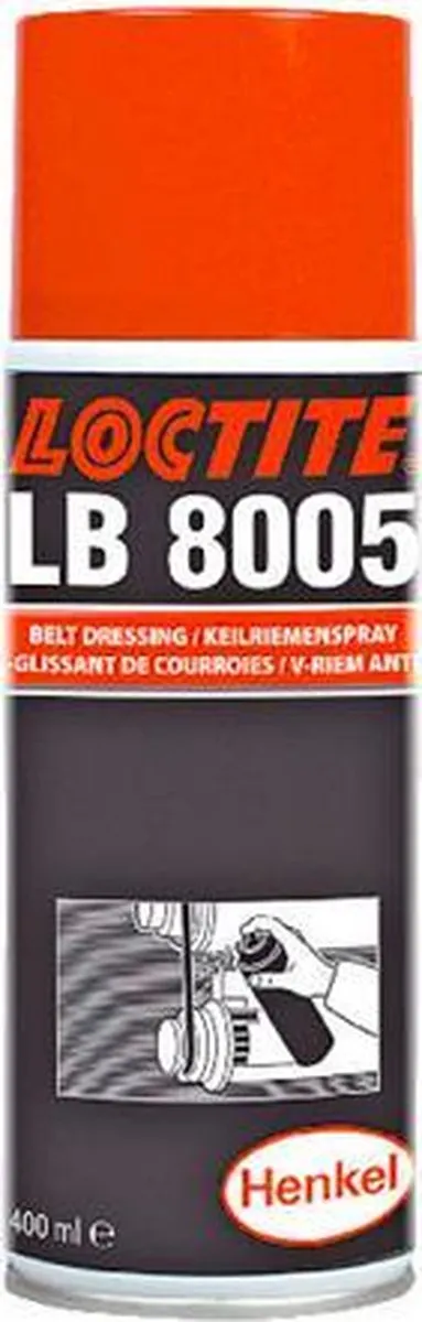 Loctite LB 8005 Spray voor riemen en koorden 400ml