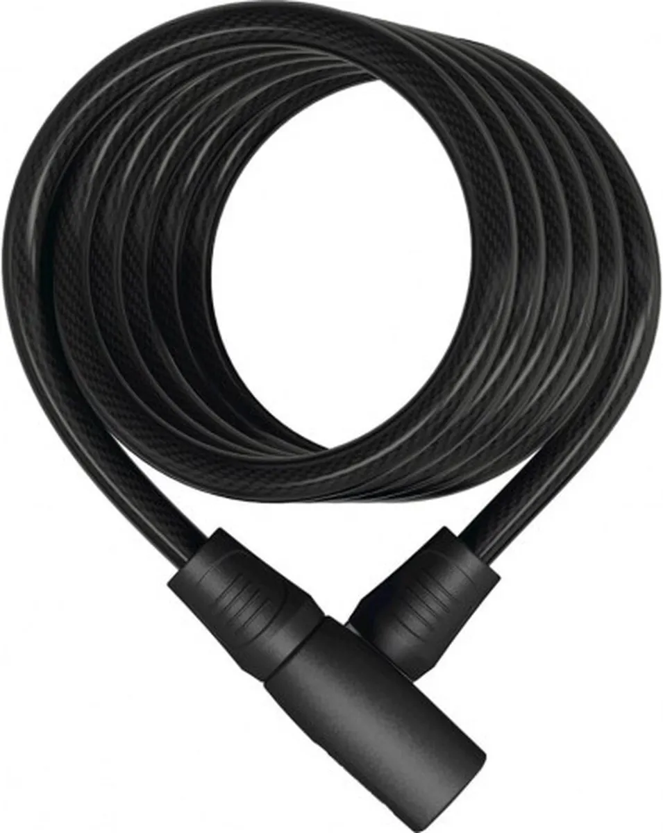 ABUS Star 1500 Spiraalslot 8mm - Zwart