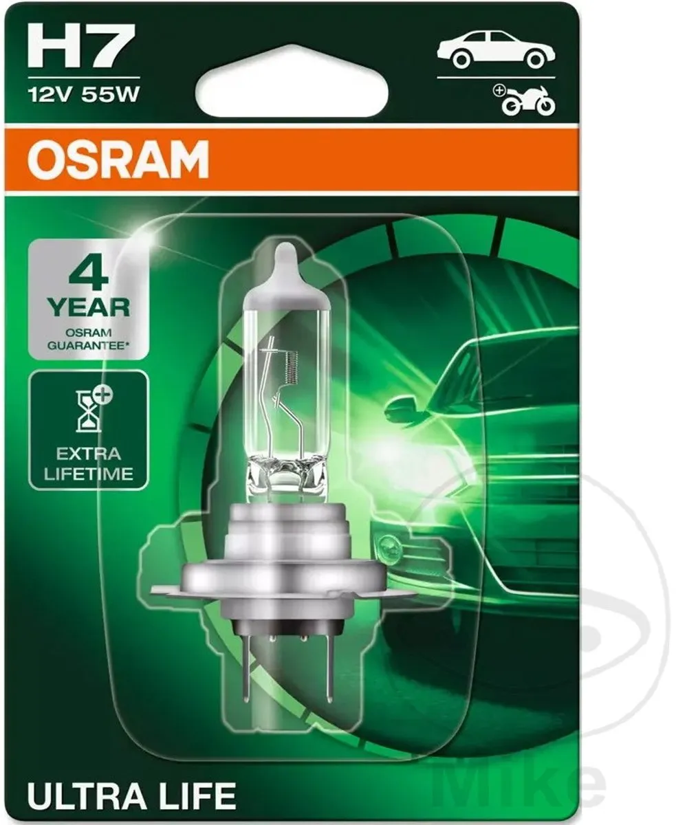 Osram Ultra Life H7 Autolamp 55W