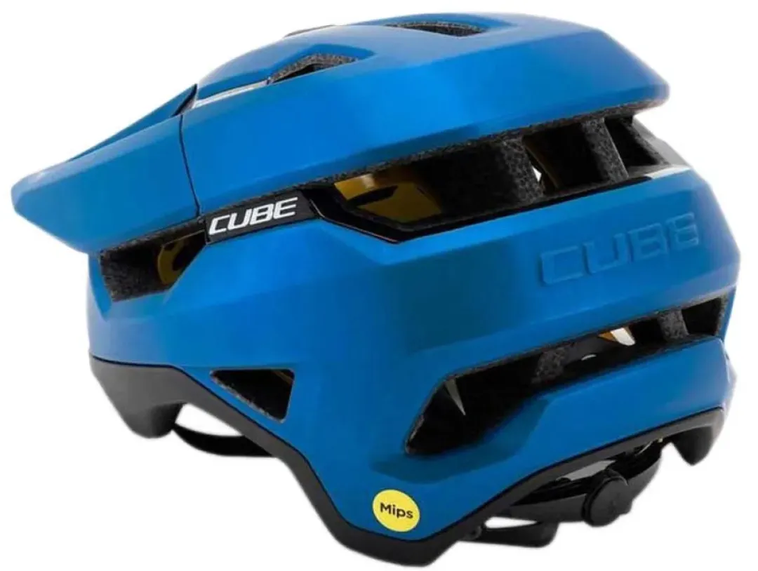 Cube TROOPER x Actionteam Helm L - MIPS - 21 Ventilatieopeningen - Blue 'N' Grey