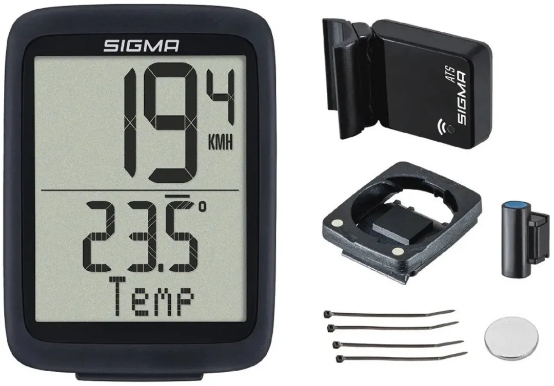 Sigma Fietscomputer BC 10.0 WL 50.361.99 - Zwart