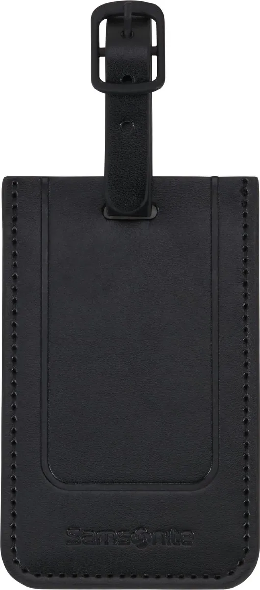 Samsonite Bagagelabel - Rectangle - 2 Stuks - Zwart