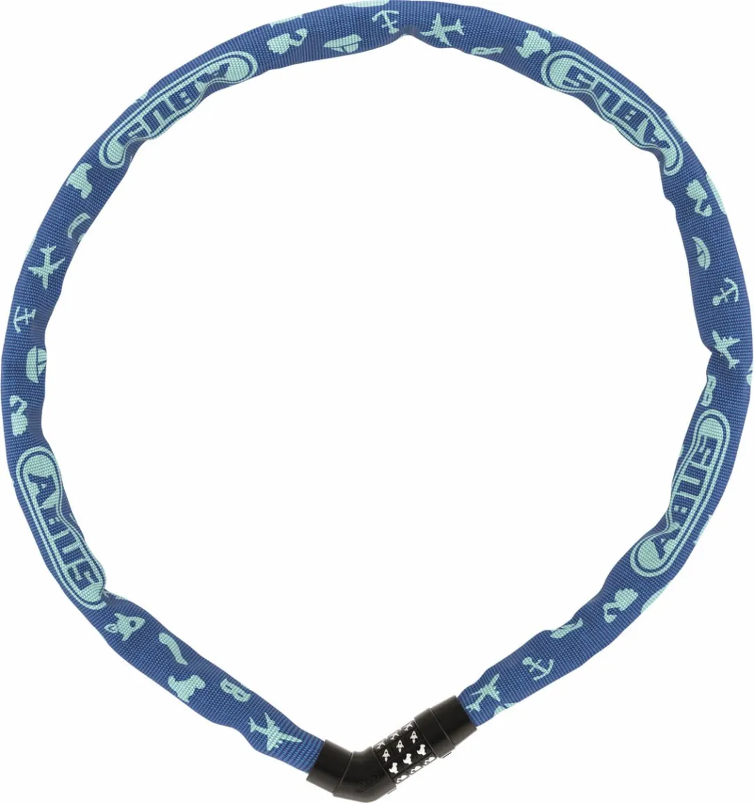ABUS Steel-O-Chain 4804C Kettingslot 75cm - Roze