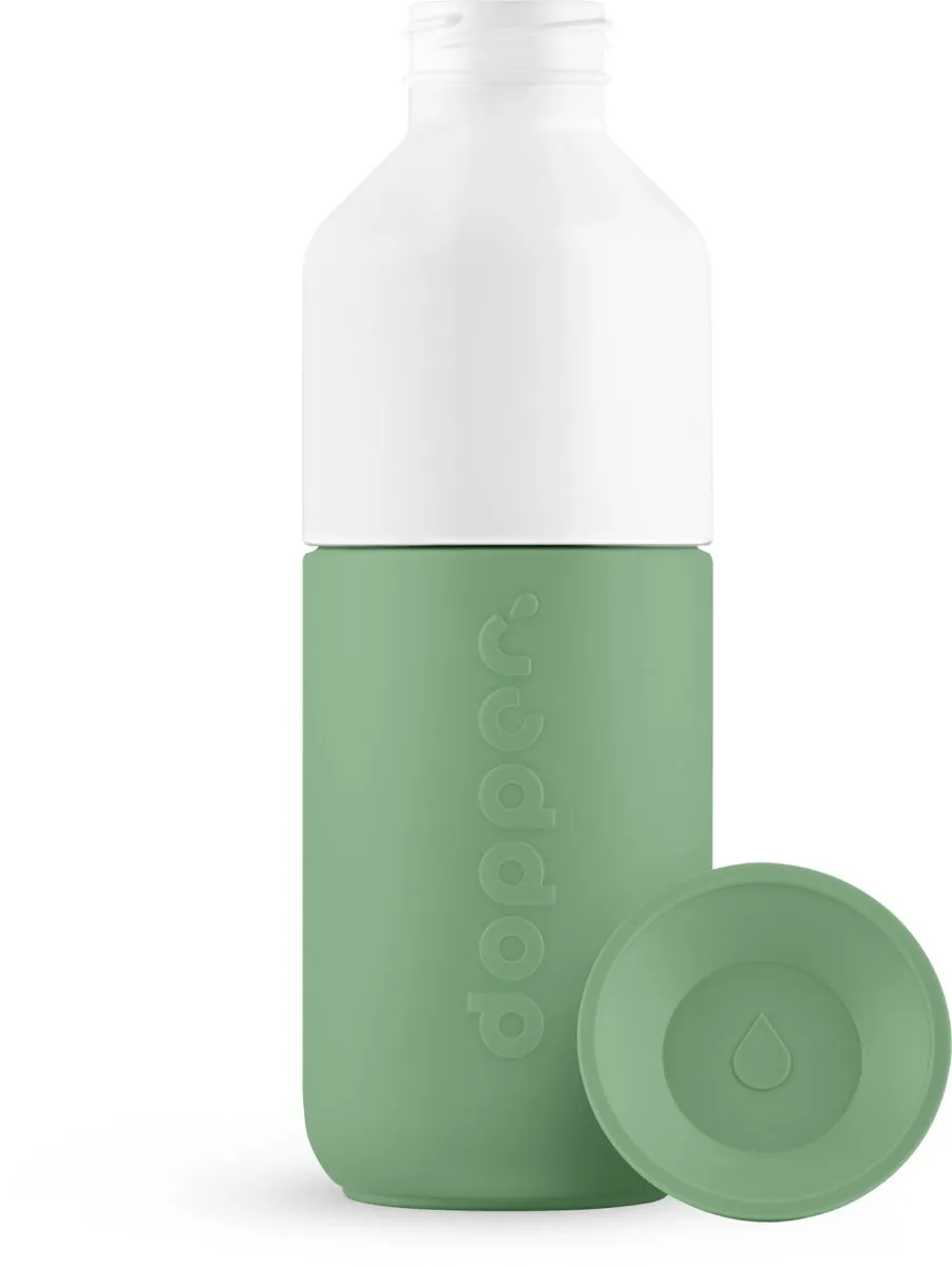 Dopper Steel Drinkfles 350ml - Fresh Green - Roestvrij staal