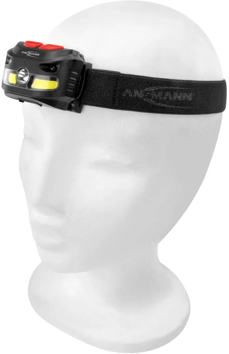 Ansmann HD250RS Hoofdlamp - 250 Lumen - Zwart