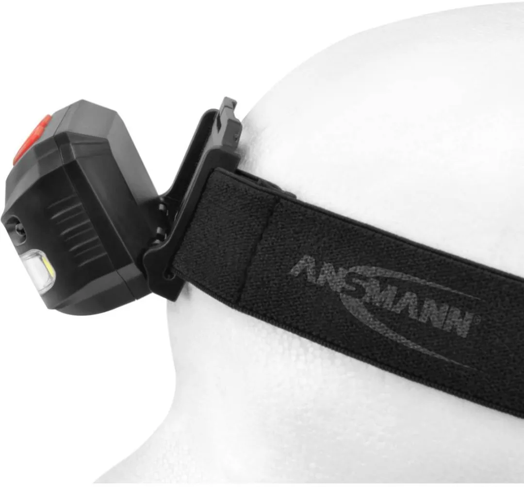 Ansmann HD250RS Hoofdlamp - 250 Lumen - Zwart