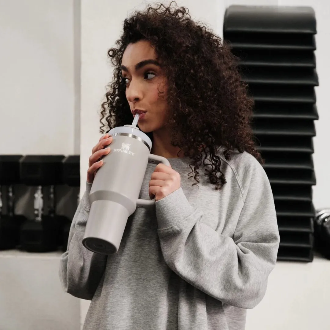 Stanley Quencher H2.O Beker 0,89L - met rietje - As