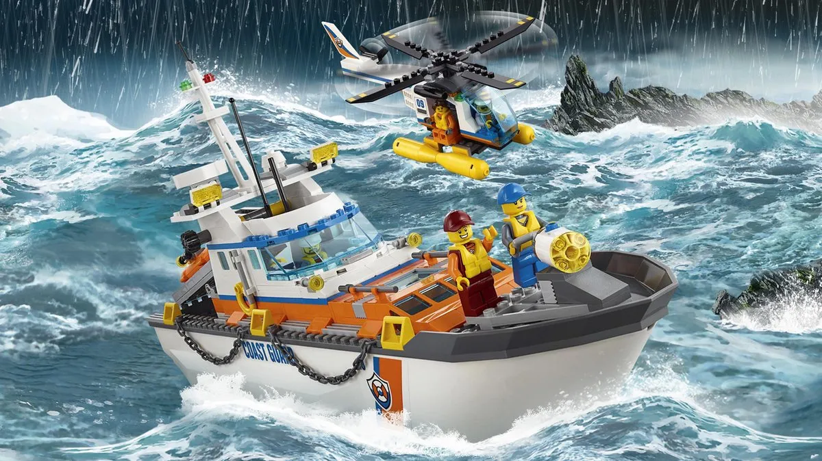 LEGO City Kustwacht Hoofdkwartier 60167 - 792 Stukken - afbeelding 5 van 6