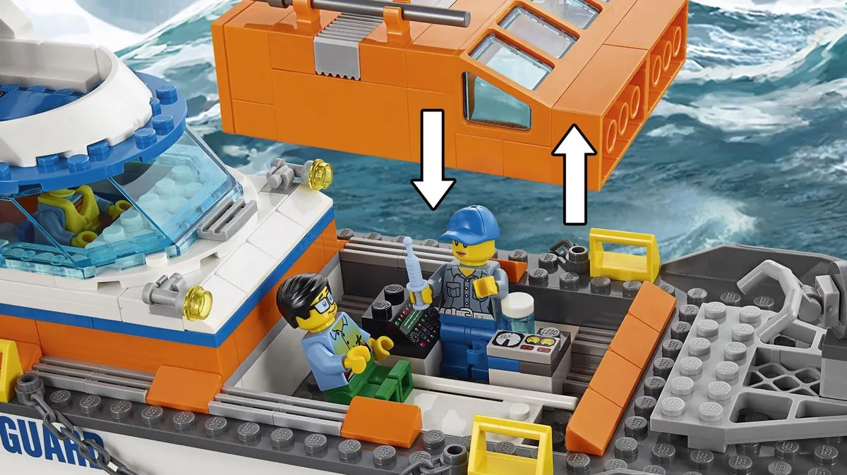 LEGO City Kustwacht Hoofdkwartier 60167 - 792 Stukken - afbeelding 6 van 6