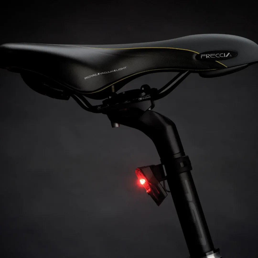 AXA Greenline 15 Lux Fietsverlichting USB - 40 Lux Zwart