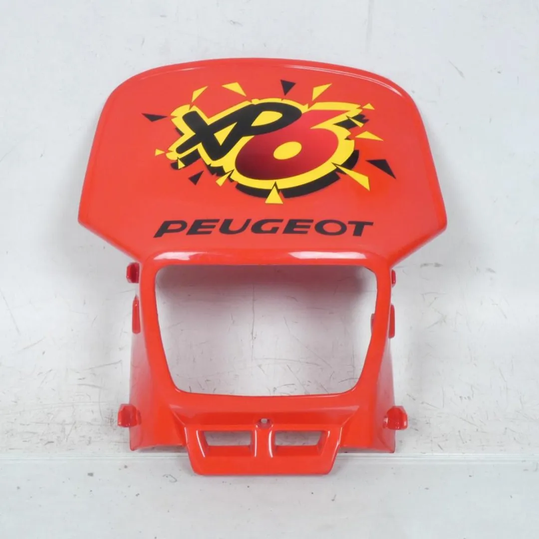Peugeot 50 XP6 Trail Plaque Phare Rouge