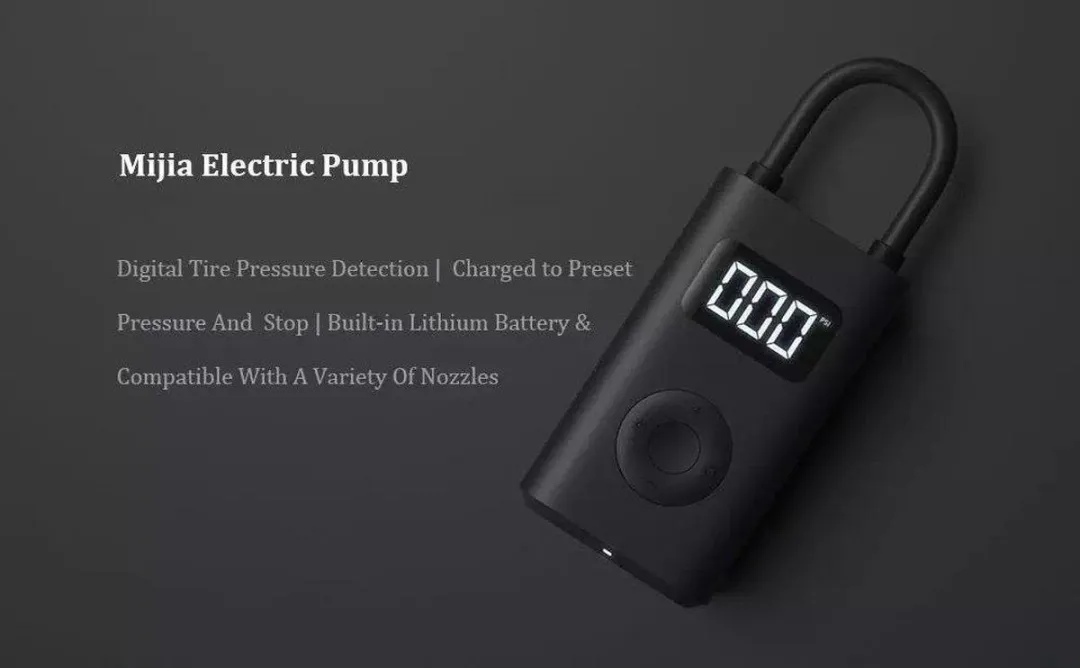 Xiaomi Mijia Bandenspanning Pomp - Zwart