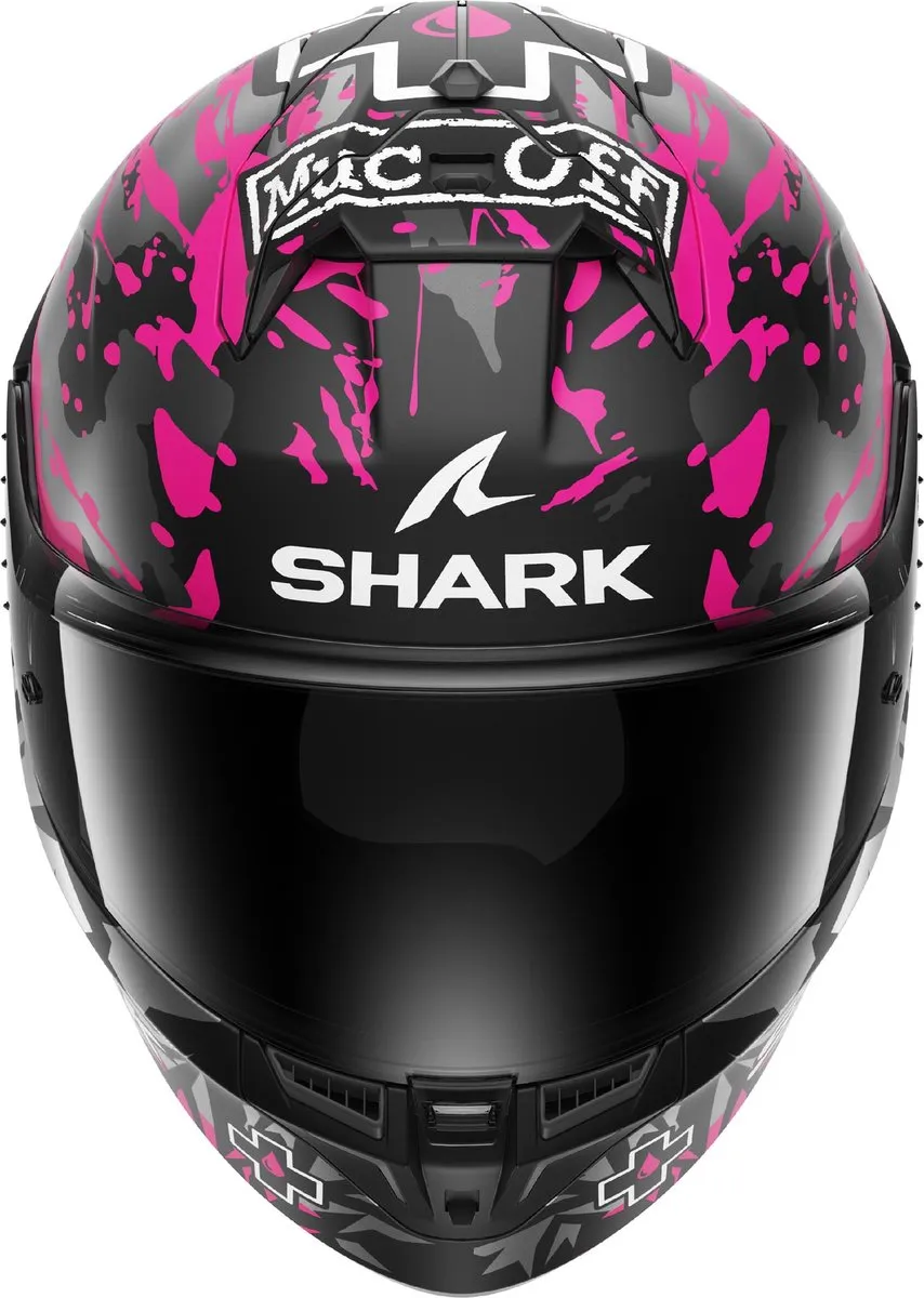 Shark Skwal Cup Replica Reddinghelm - XL - Zilver/roze/zwart/blauw