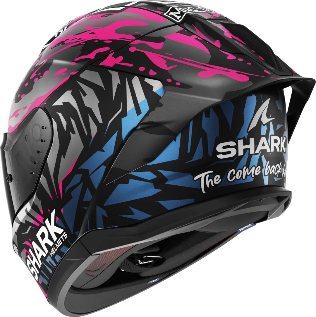 Shark Skwal Cup Replica Reddinghelm - XL - Zilver/roze/zwart/blauw