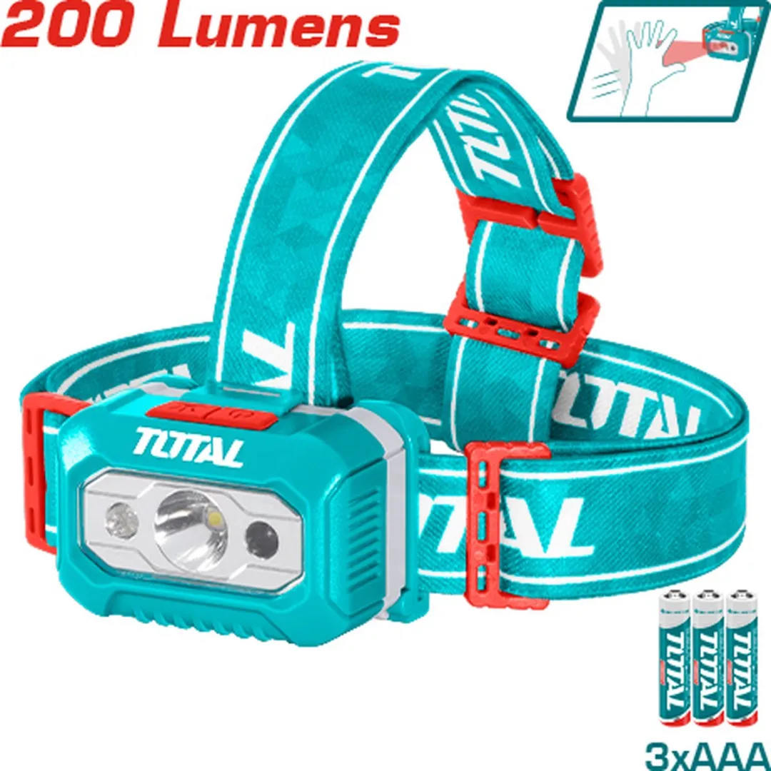 Total Hoofdlamp 100-200 Lumen
