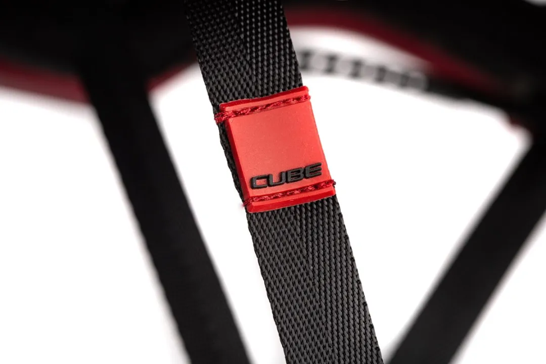Cube Badger Fietshelm - 21 Ventilatiegaten - 52-56cm - Rood