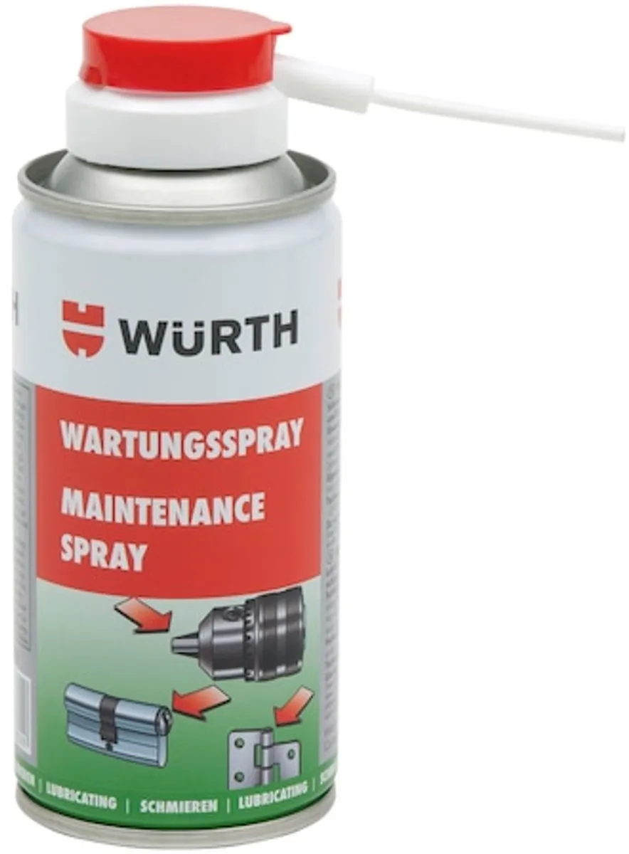 Würth Onderhoudsspray Lichtbruin