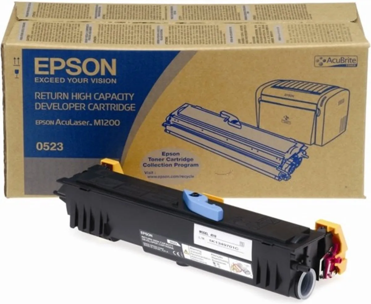 Epson AcuLaser M1200 Tonercartridge 50074501 - Zwart