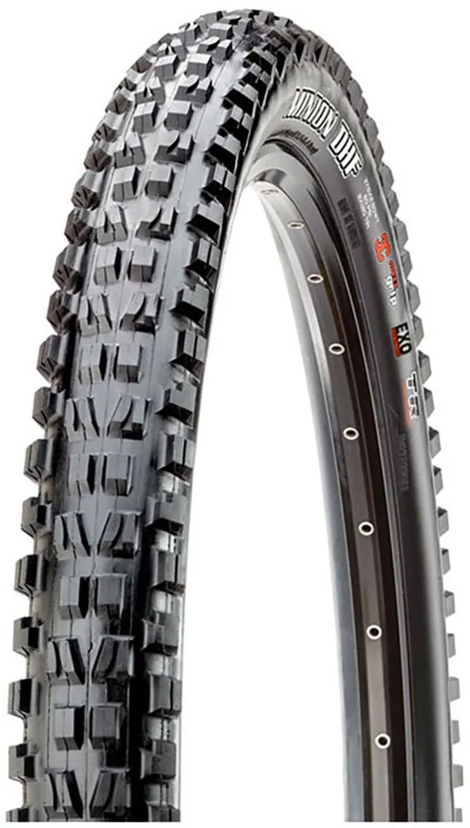 Maxxis Minion DHF WT 60 TPI 3CG Exo Tubeless Ready 29x2.50 MTB-band - Zilver