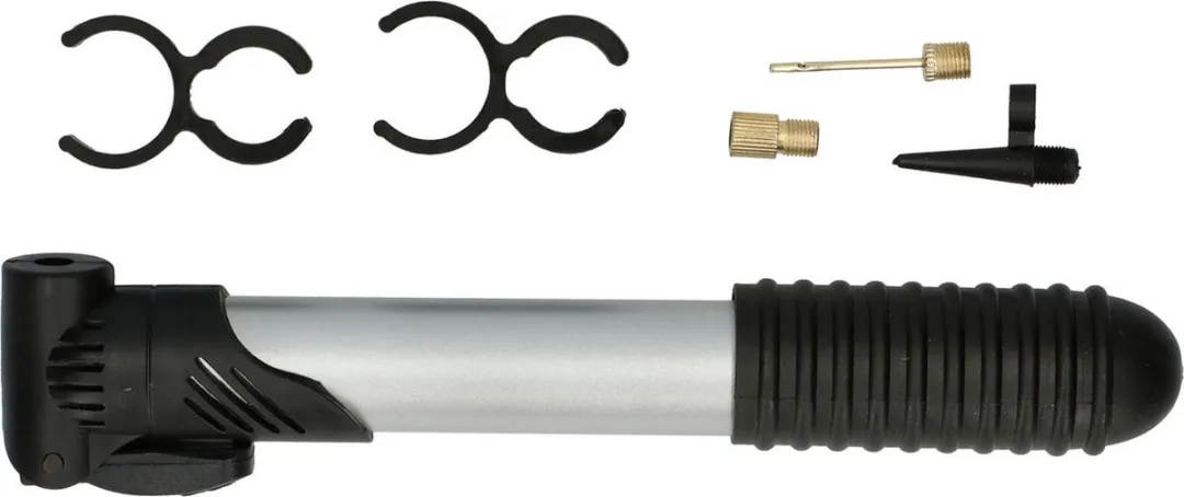 Dunlop Mini-Fietspomp 20-46cm - Zwart