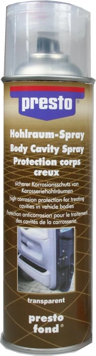 Presto Beschermende Spray Holle Ruimten 500ml - Transparant