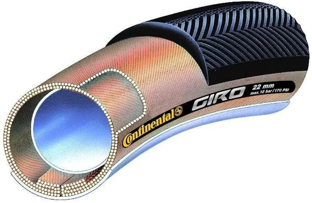 Continental Giro Italia Buitenband 28x7/8 Tubular - 22-622