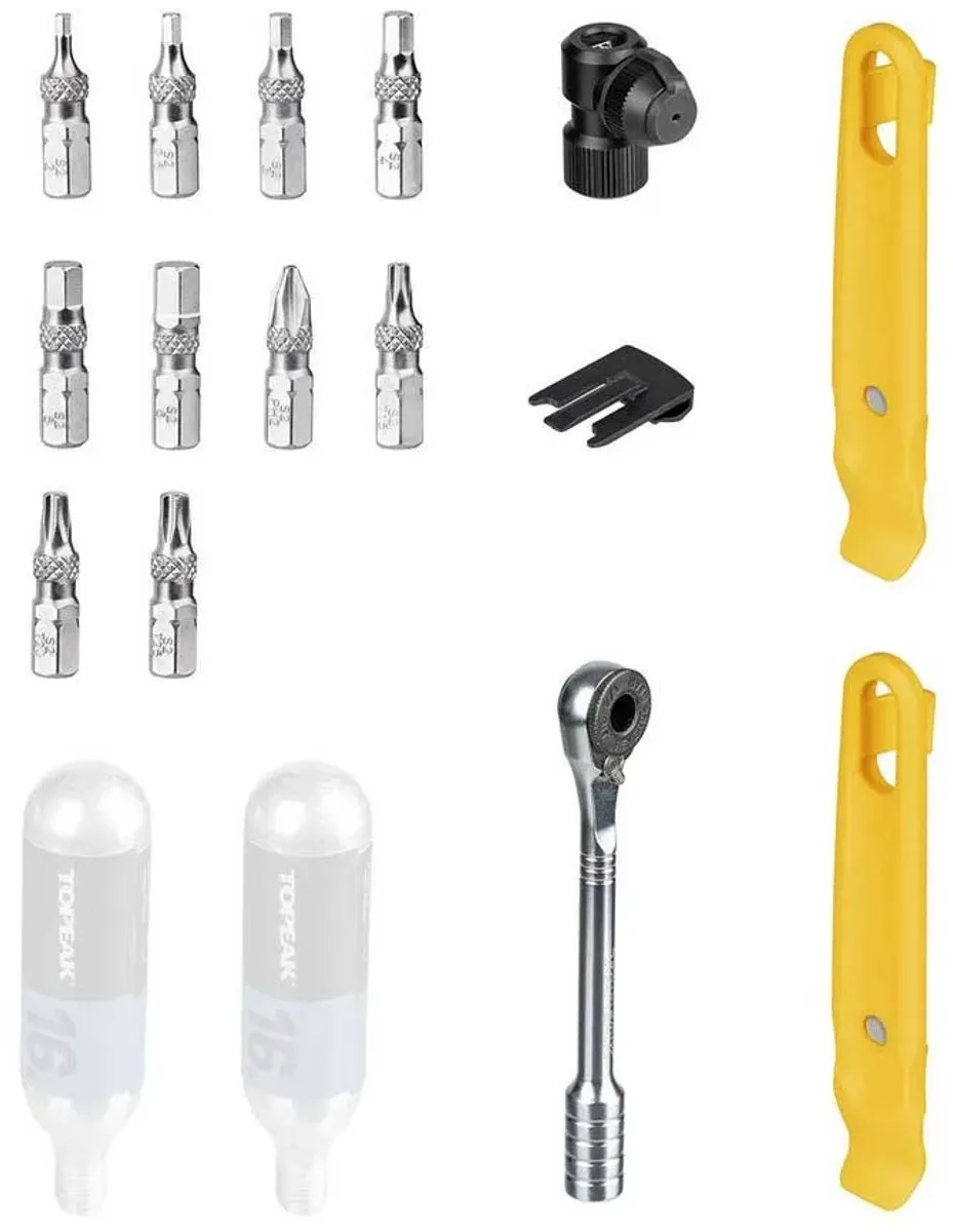 Topeak Escape Gereedschapsfles - Zilver