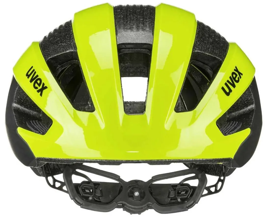 Uvex Rise CC Fietshelm - Neon Yellow/Black - Maat 56-60 - afbeelding 6 van 6