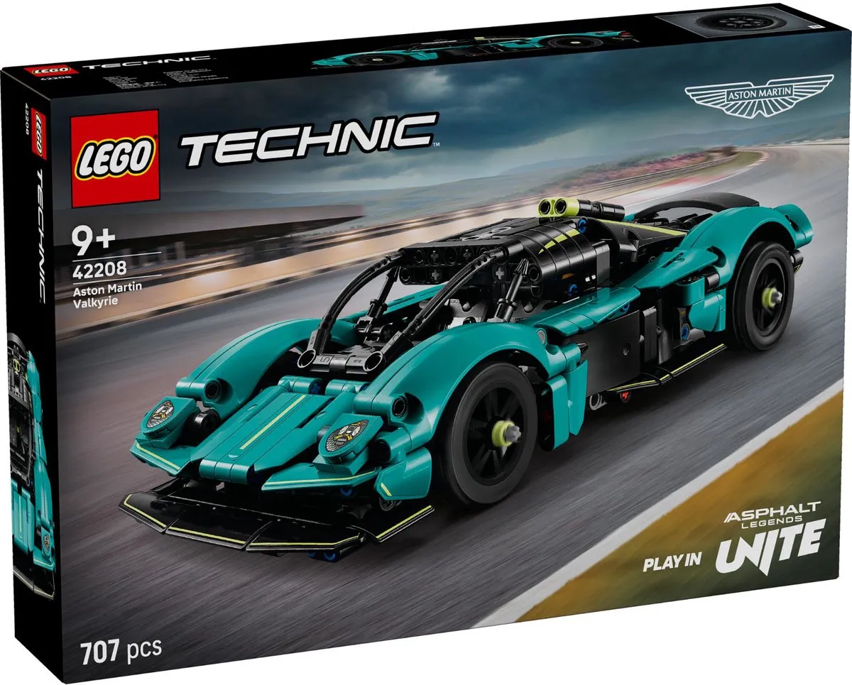 LEGO Technic Aston Martin Valkyrie 42208 - 707 Stukken - Multicolor