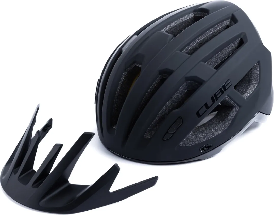 Cube Offpath Mountainbikehelm 19 Ventilatiegaten M - Zwart