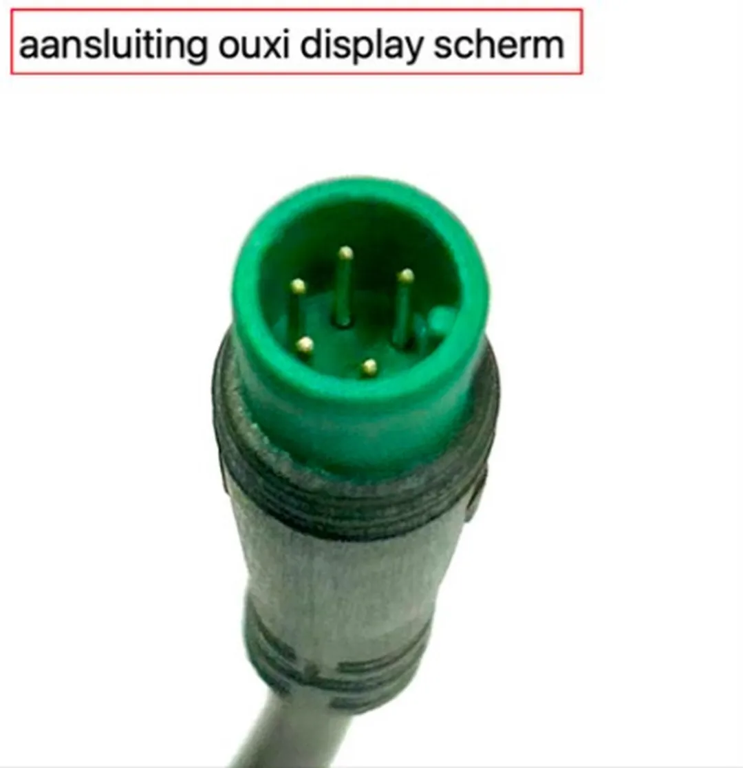 OUXI V8 Display MHP48595 - Elektrisch Fietsdisplay - Zwart
