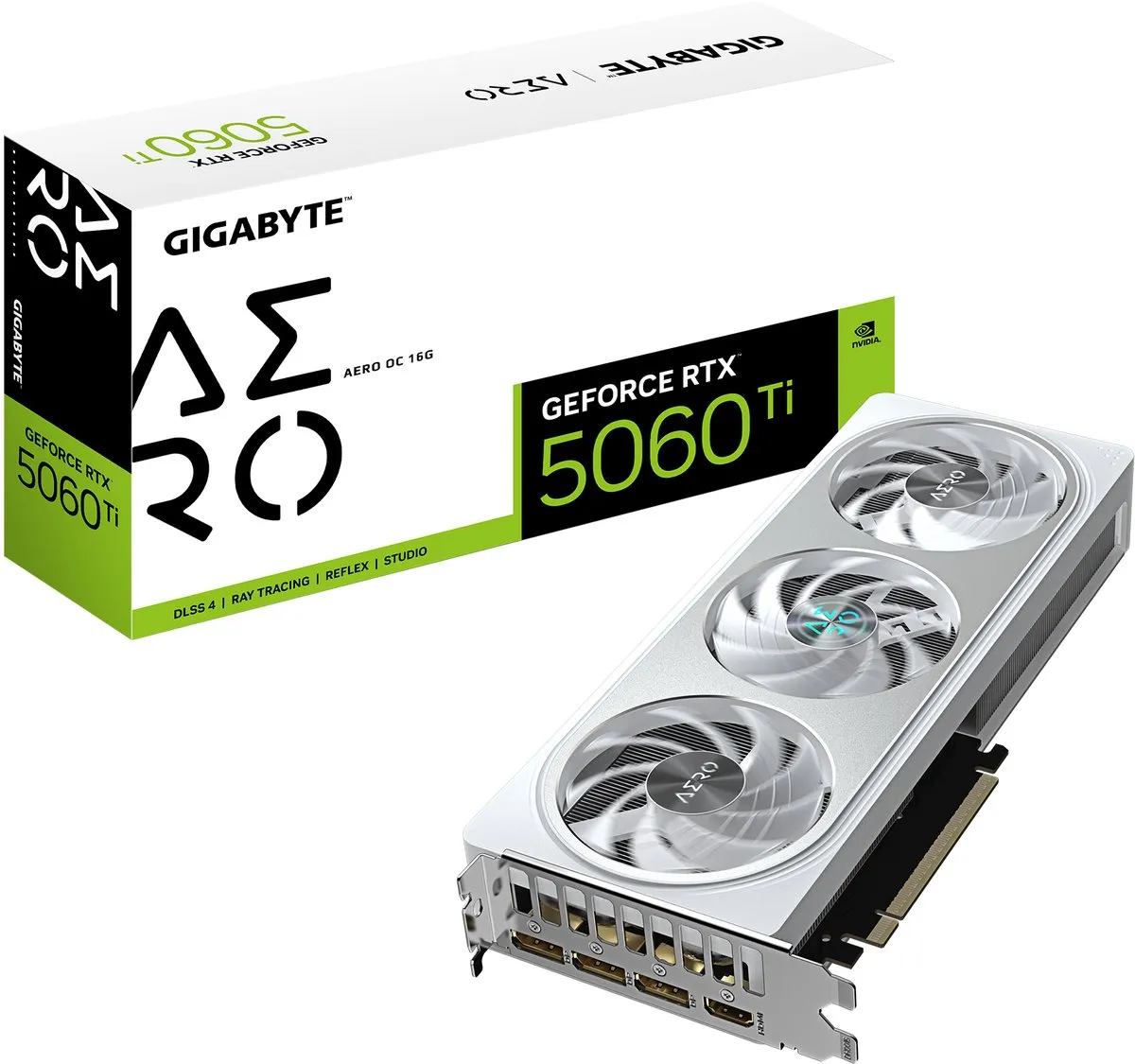 Gigabyte GeForce RTX 5060 Ti AERO OC GV-N506TAERO OC-16GD