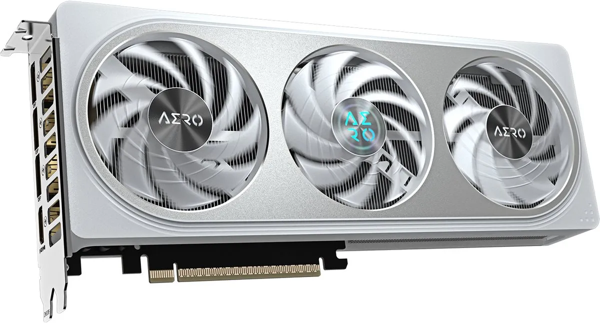 Gigabyte GeForce RTX 5060 Ti AERO OC GV-N506TAERO OC-16GD - Wit
