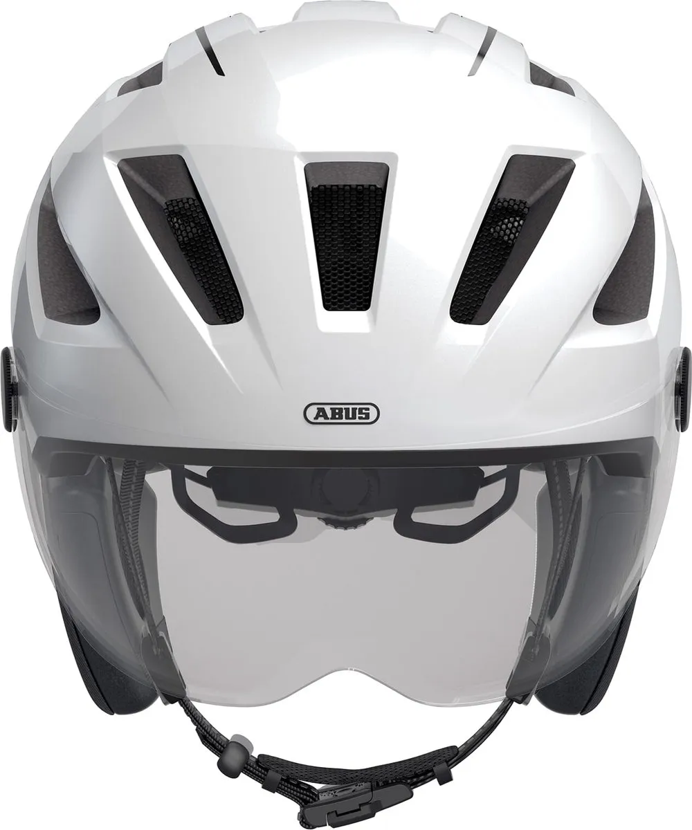 ABUS Pedelec 2.0 ACE Fietshelm L - 56-62cm - Pearl White - afbeelding 6 van 6