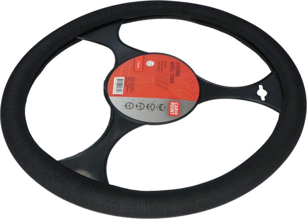 Carpoint Stuurhoes Auto - 38cm - Zwart
