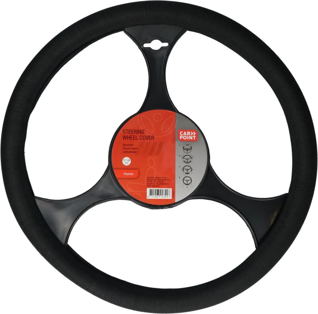 Carpoint Stuurhoes Auto - 38cm - Zwart