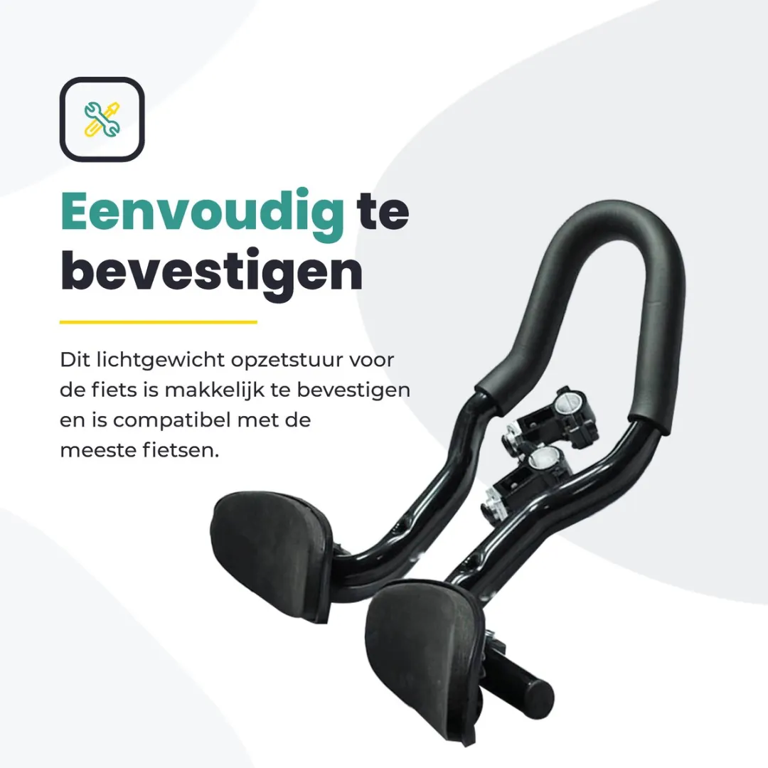 Voltano Verstelbaar Ligstuur 22,4/25,4 - Zwart
