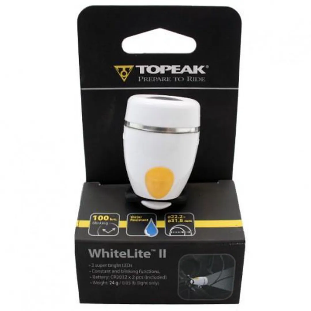Topeak WhiteLite II - Wit